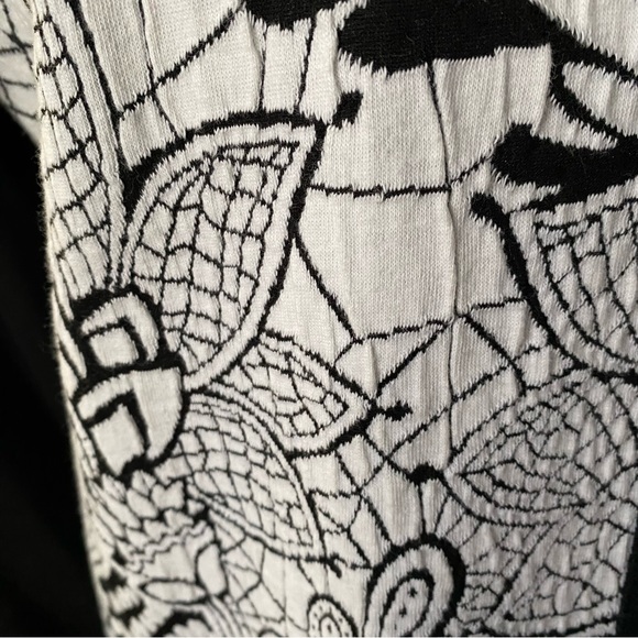 Zip front tapestry knit jacket XL - Picture 5 of 9